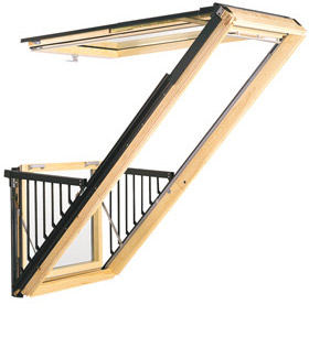 Balcony Roof Window